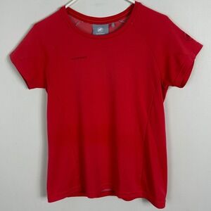 Mammut Short‎ Sleeve Aegility Crew Neck Technical T-Shirt Womens Size Medium Tee